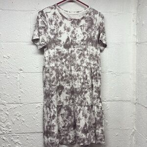 Koolaburra By Ugg Tie Dye Tiered Flowy Babydoll Dress Size small